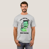 T-shirt La promesse de Frankenstein (Devant entier)