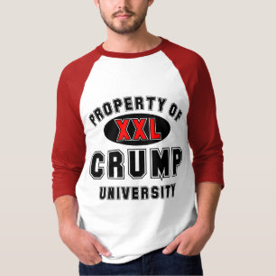 T-shirt La propriété de Crump l'université
