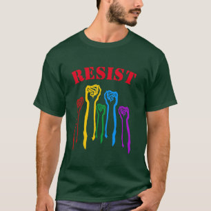 T-shirt La protestation de gay pride de poings