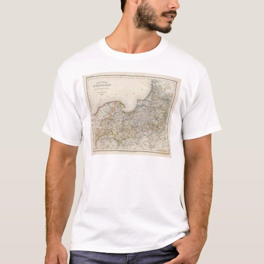 T-shirt La Prusse, Allemagne, Pologne 2 (Devant)