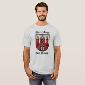 T-shirt La Prusse est de Marienburg (Devant entier)