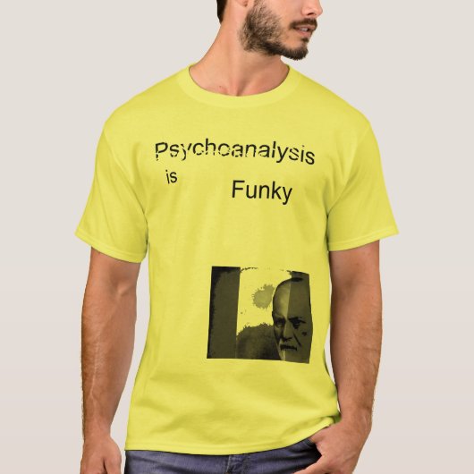 T-shirt La psychanalyse est géniale (Devant)