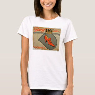 T-shirt La publicité pour "Stauf chausse" (le litho de