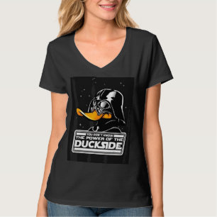 T-shirt La Puissance Du Côté Canard Graphique Amusant