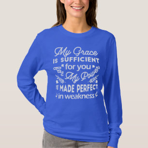 T-shirt La puissance parfaite dans la faiblesse 2 Corinthi