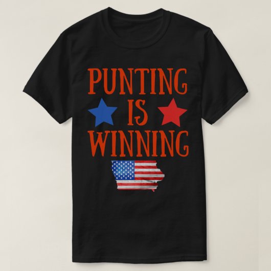 T-shirt La punition gagne l'iowa 2 (Design devant)