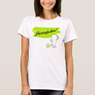 T-shirt La Purrfection ! Amoureux de les chats