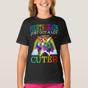 T-shirt La Quatrième Classe A Juste Beaucoup Cuter Unicorn