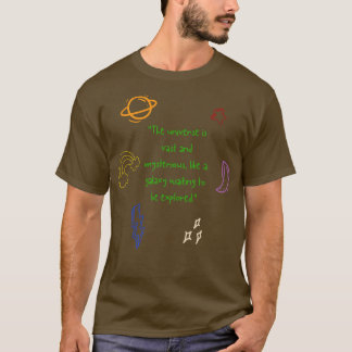 T-shirt La Quête Galactique L'Exploration Universelle