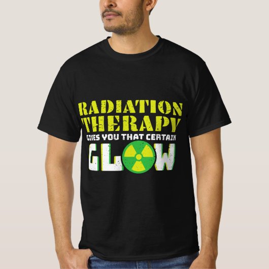 T-shirt La Radiothérapie Vous Donne Cette Certaine Luminos (Devant)