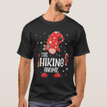 T-shirt La Randonnée Gnome Matching Family Christmas Gnome<br><div class="desc">Chemise de Pyjama Gnome Gnome de Noël de la famille Gnome Randonnée</div>