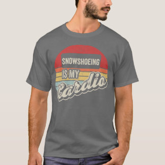T-shirt La Raquette Est Ma Chaussure Cardio Vintage Retro