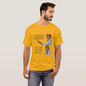 T-shirt La réalité est la kryptonite d'un démocrate (Devant entier)