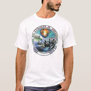 T-shirt La rébellion à la tyrannie est obéissance à Di
