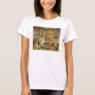 T-shirt La réception, 1873 (huile sur le panneau)