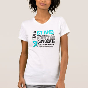 T-shirt La récupération de dépendance prennent une