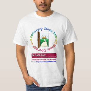 T-shirt La récupération de porte ouverte