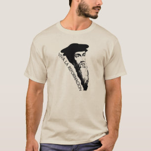 T-shirt La Reformación (Jean Calvin) de vivats
