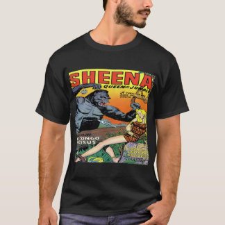 T-shirt La reine de Sheena du classique de jungle couvre