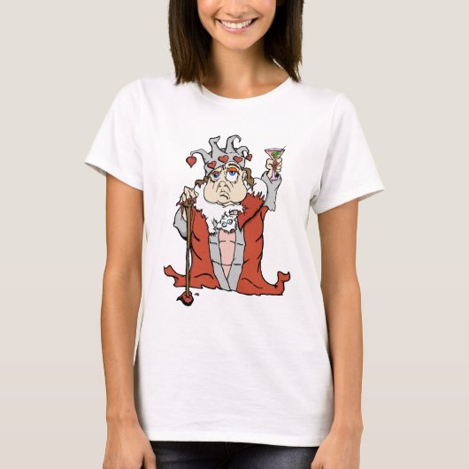 T-shirt La reine des coeurs - entièrement chargés (Devant)