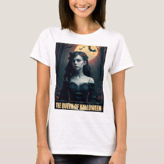 T-shirt La reine d'Halloween