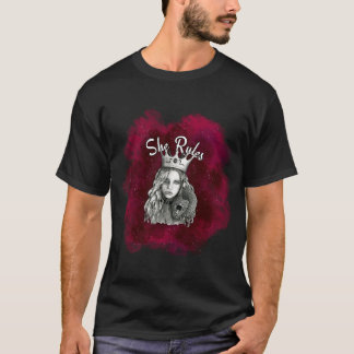 T-shirt La reine d'Imaginaire Elle gouverne