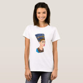 T-shirt la reine égyptienne nefertiti (Devant entier)