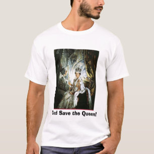 T-shirt La Reine Elizabeth