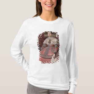 T-shirt La Reine Maria Anna de l'Espagne dans une robe