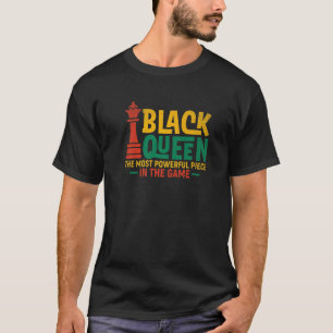 T-shirt La Reine Noire La Pièce La Plus Puissante Histoire