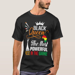 T-shirt La Reine Noire La Pièce La Plus Puissante Histoire