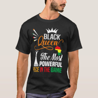 T-shirt La Reine Noire La Pièce La Plus Puissante Histoire