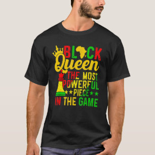 T-shirt La Reine Noire La Pièce La Plus Puissante Histoire