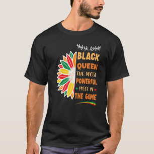 T-shirt La Reine Noire La Pièce La Plus Puissante Histoire