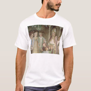 T-shirt La Reine Theodolinda et pape Gregory le grand