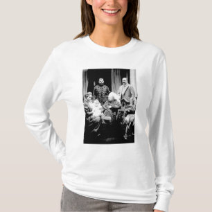 T-shirt La Reine Victoria, tsar Nicholas II