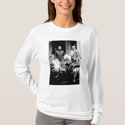 T-shirt La Reine Victoria, tsar Nicholas II (Devant)
