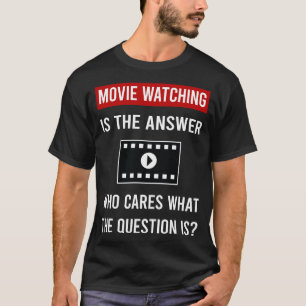 T-shirt La réponse Films à regarder Film