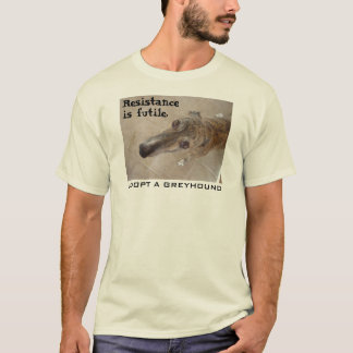 T-shirt La résistance est futile. (V. 2 pour l'habillement