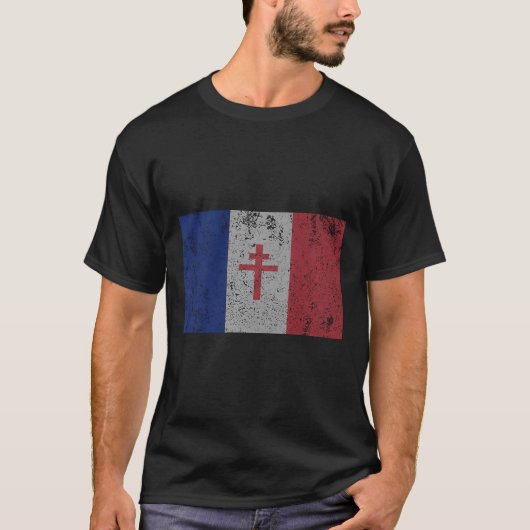 T-shirt La Résistance Le Drapeau Français France Paris 2èm (Devant)