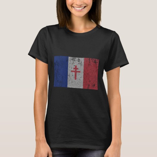 T-shirt La Résistance Le Drapeau Français France Paris 2èm (Devant)