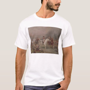 T-shirt La retraite du napoléon (huile sur la toile)