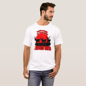 T-shirt La retraite est (Devant entier)