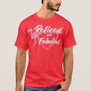 T-shirt La retraite flamingo conte de fées