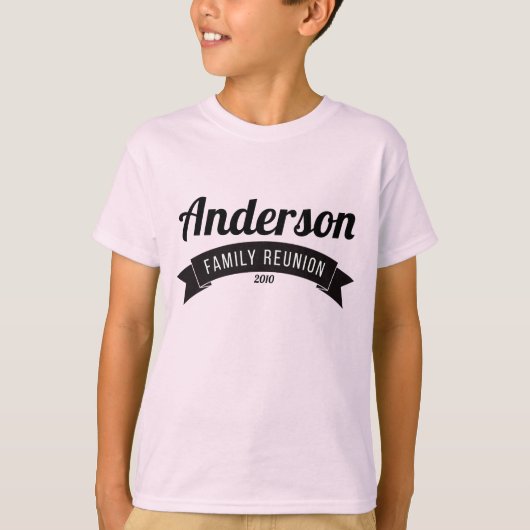 T-shirt La réunion de famille recueillant la coutume (Devant)