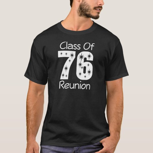 T-shirt La Réunion de la classe 76 (Devant)