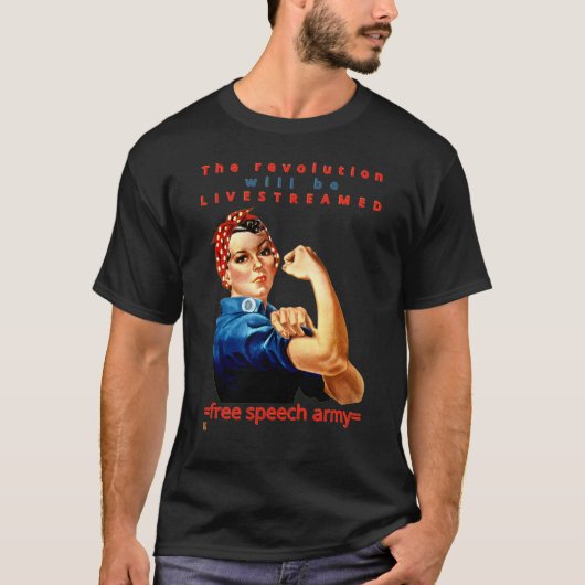T-shirt "LA RÉVOLUTION..." (Devant)