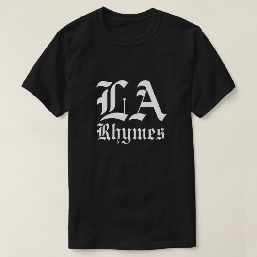 T-shirt LA Rhymes (Design devant)