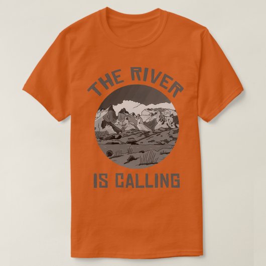 T-shirt La Rivière Appelle (Design devant)