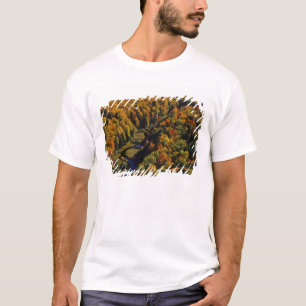 T-shirt La rivière Big Carp en automne à Porcupine